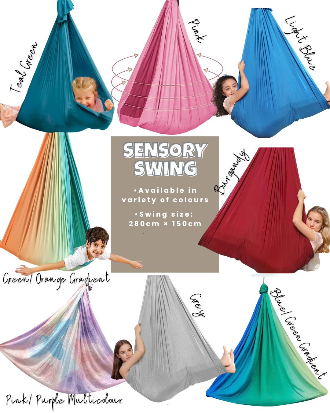 Sensory Swing for Calm & Regulation