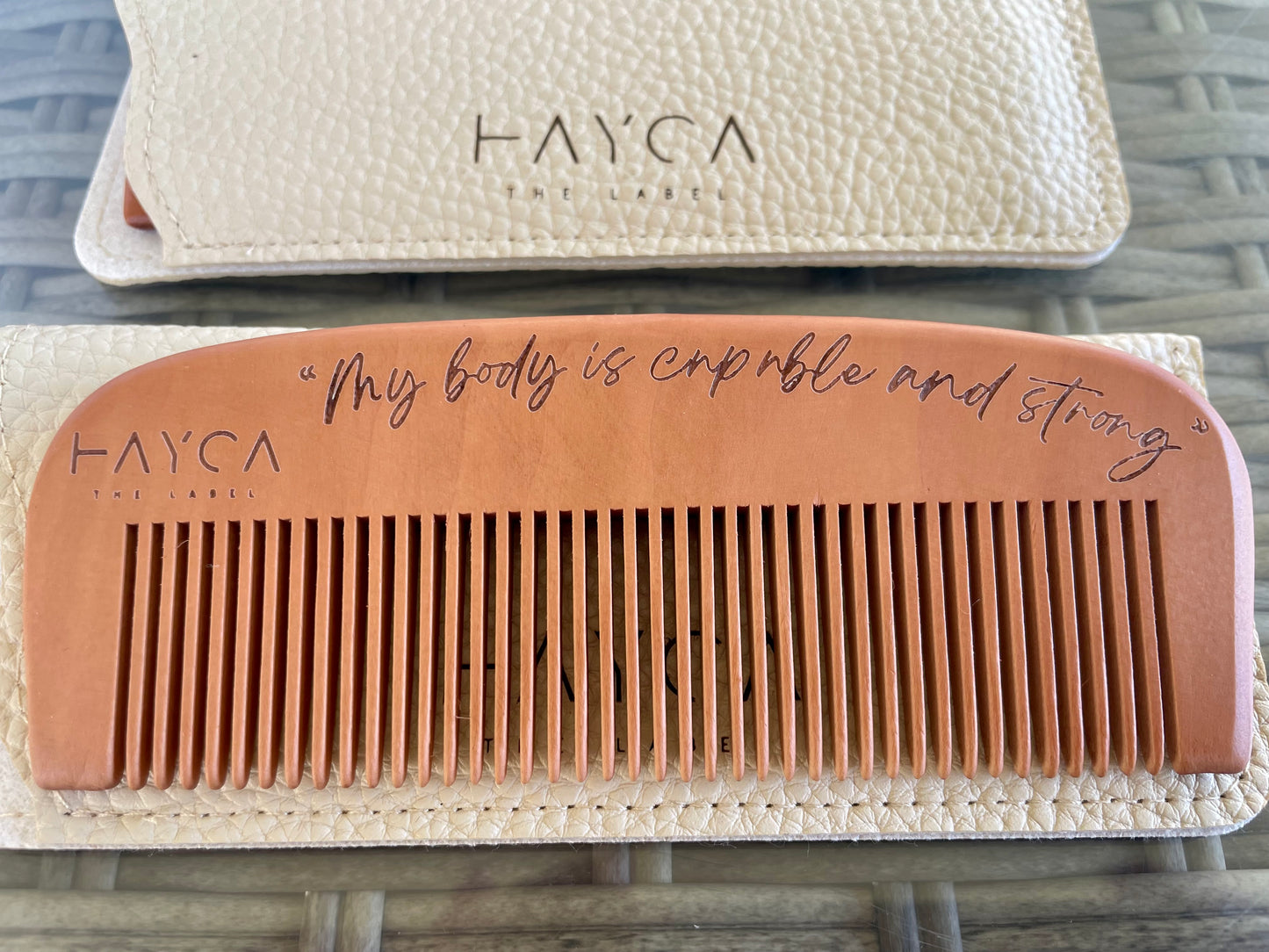 Labour + Birthing Comb with Empowering Affirmation - SECONDS