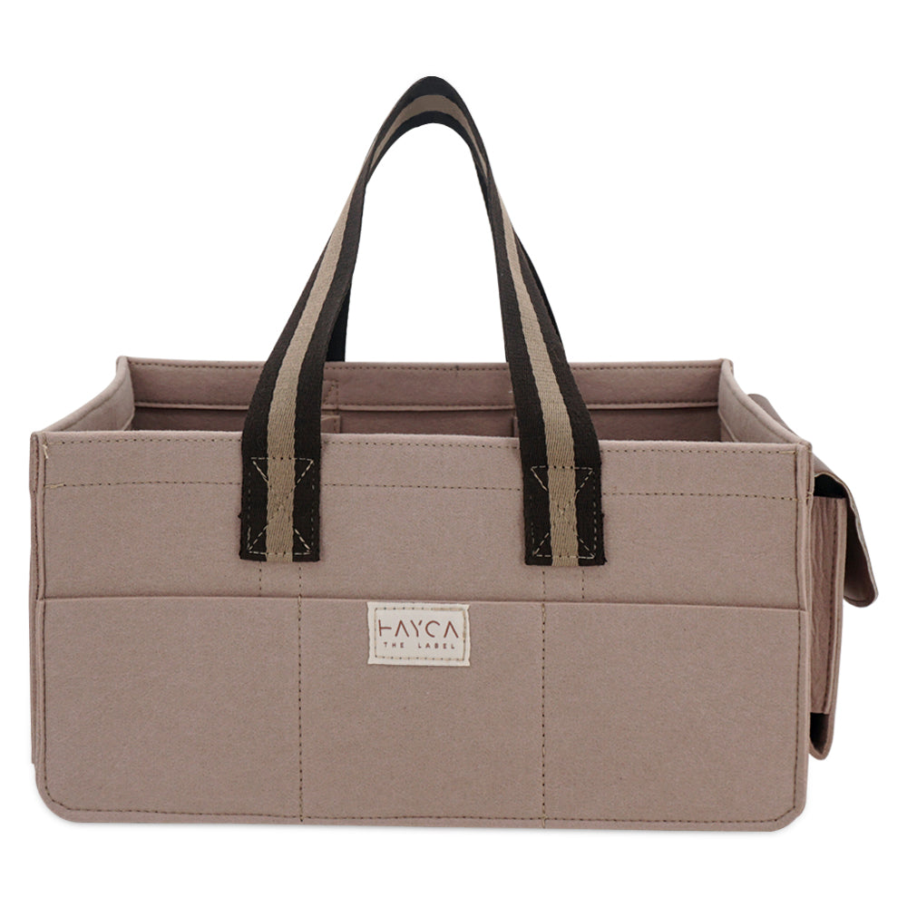 nappy caddy, storage for nappies, portable, stylish and easy to use