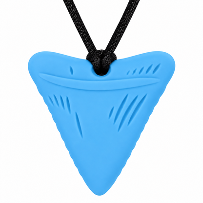 Sensory Chew Necklace - Shark Tooth