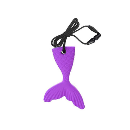 Sensory Chew Necklace - Mermaid Tail
