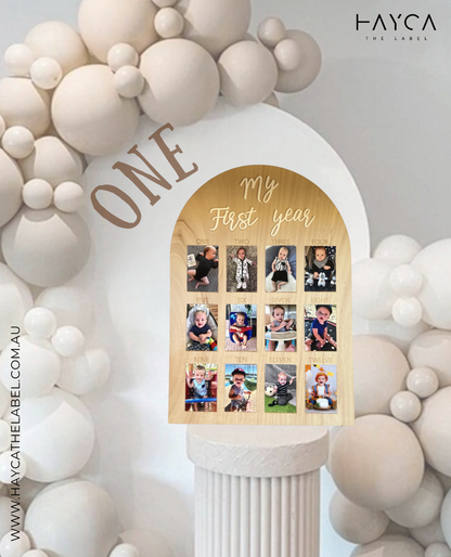 My First Year Photo Board (Table Top Size)