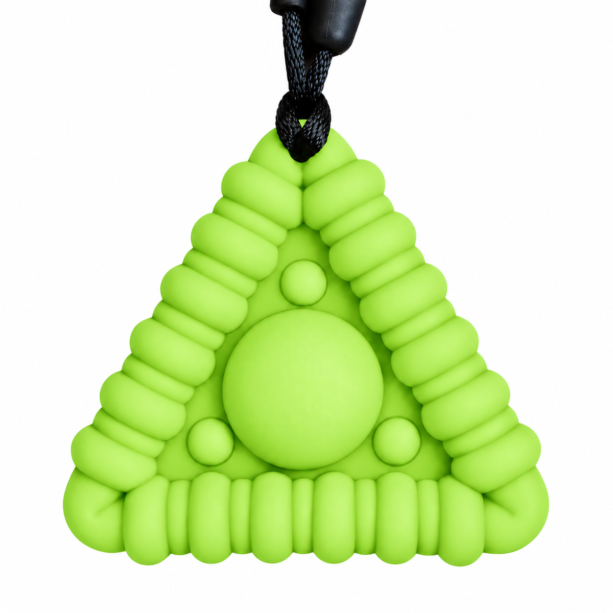 Sensory Chew Necklace - Triangle Pop It