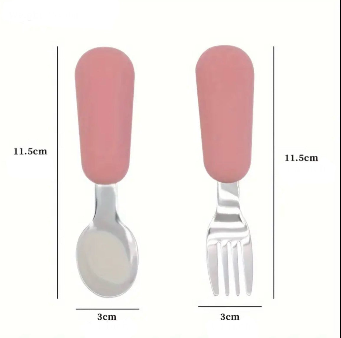 Stainless Steel Toddler Cutlery Set