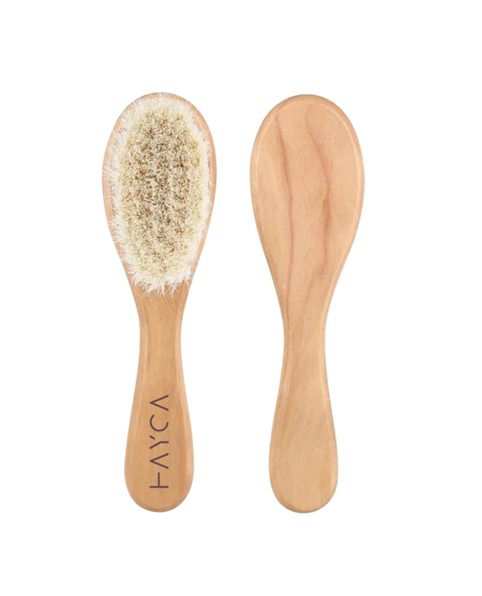 Natural Wool Baby Hair Brush
