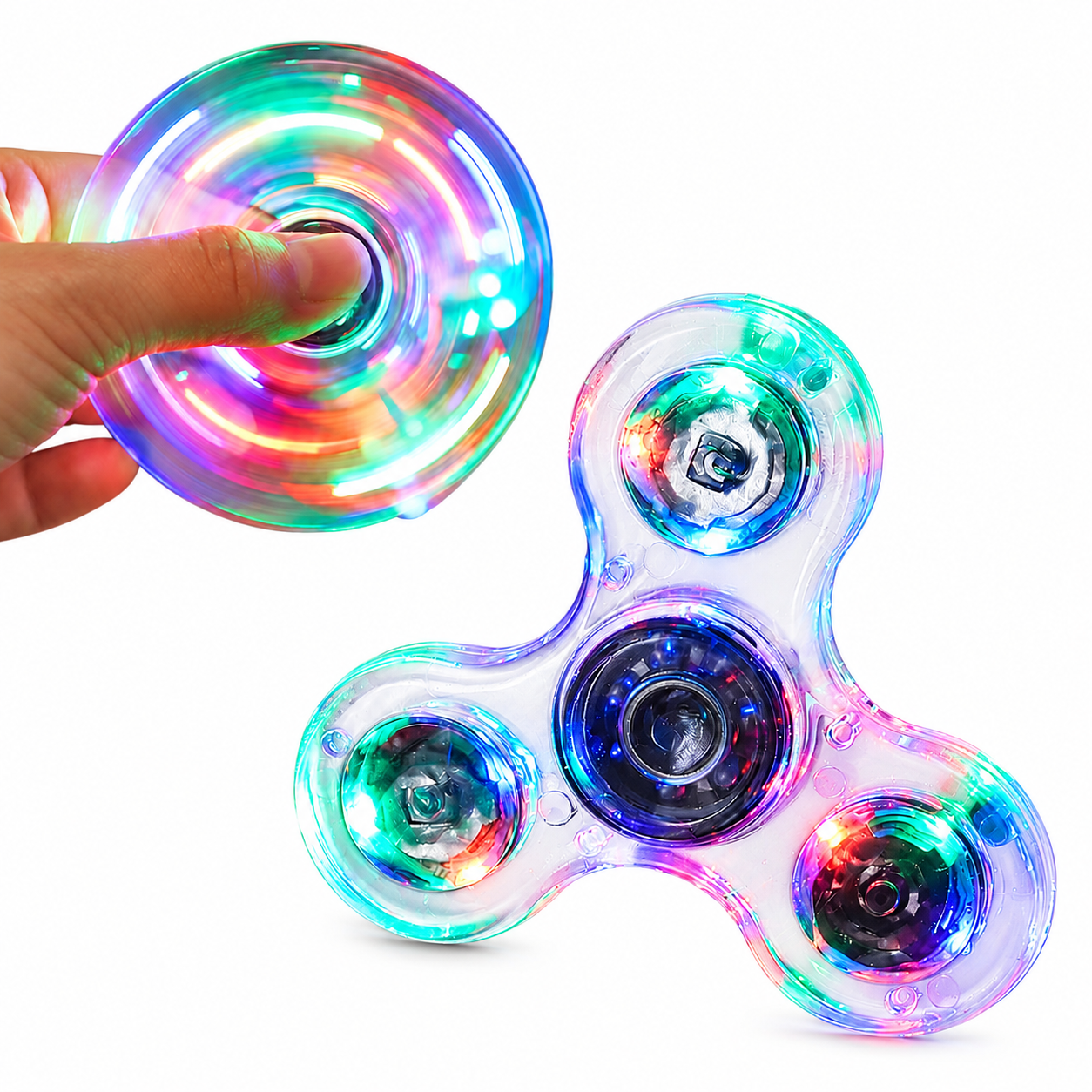 LED Light-Up Fidget Spinner