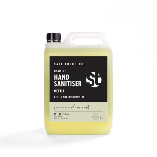 Wholesale Foaming Hand Sanitiser - Lime & Coconut 5L