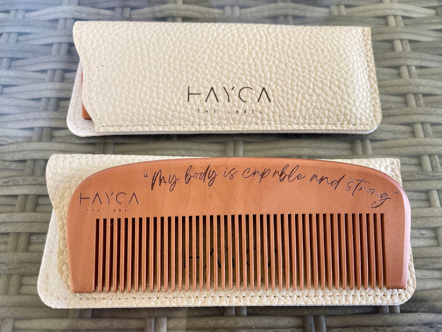 Labour + Birthing Comb with Empowering Affirmation - SECONDS