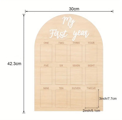 My First Year Photo Board (Table Top Size)
