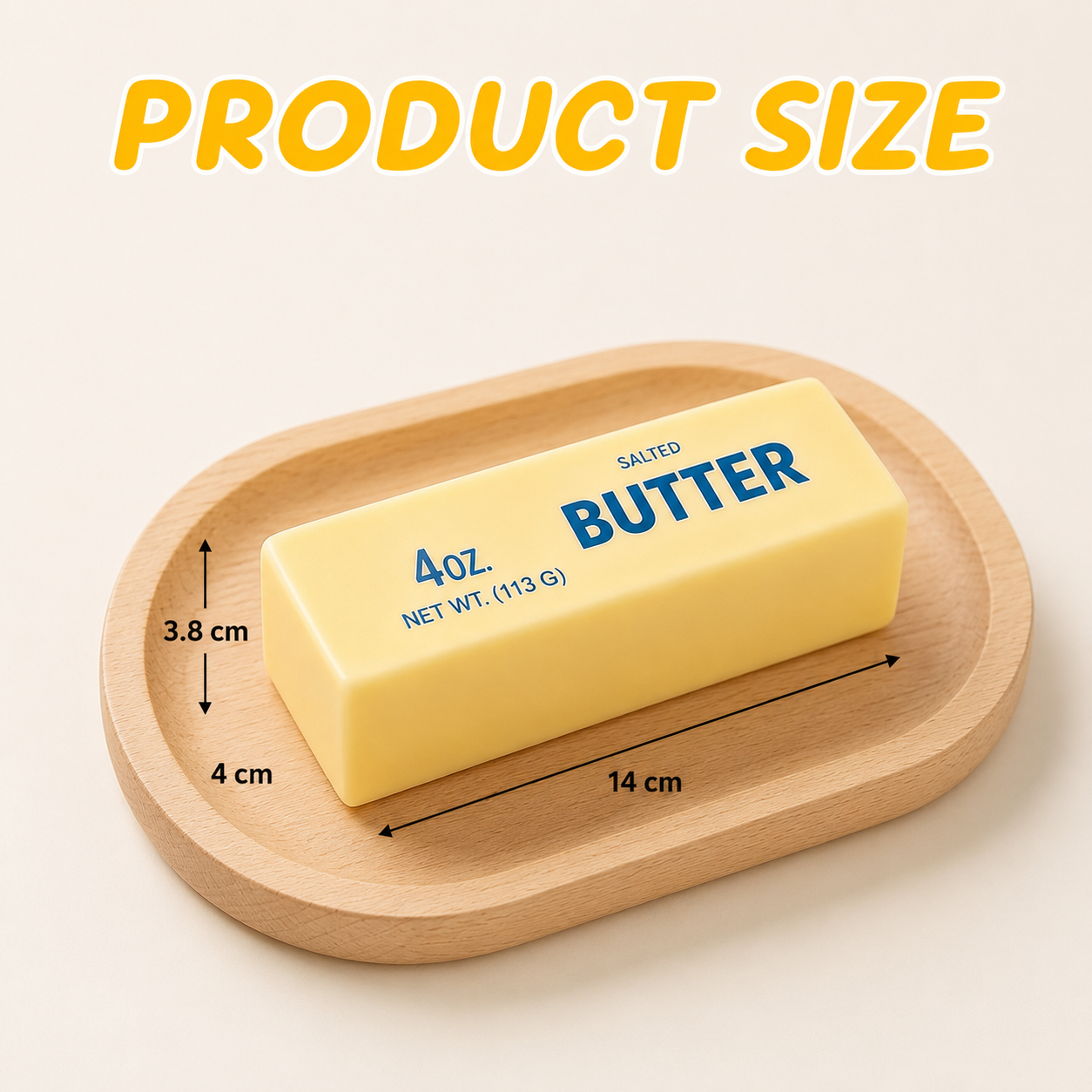 Slow Rebound Butter Stick Squishy