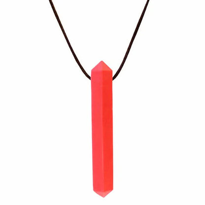 Sensory Chew Necklace - Gem Stone