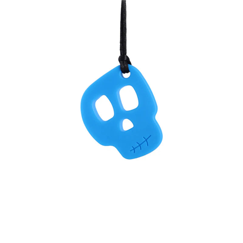 Sensory Chew Necklace - Skull