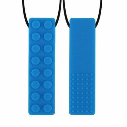 Lego Brick Tactile Sensory Chew Necklace