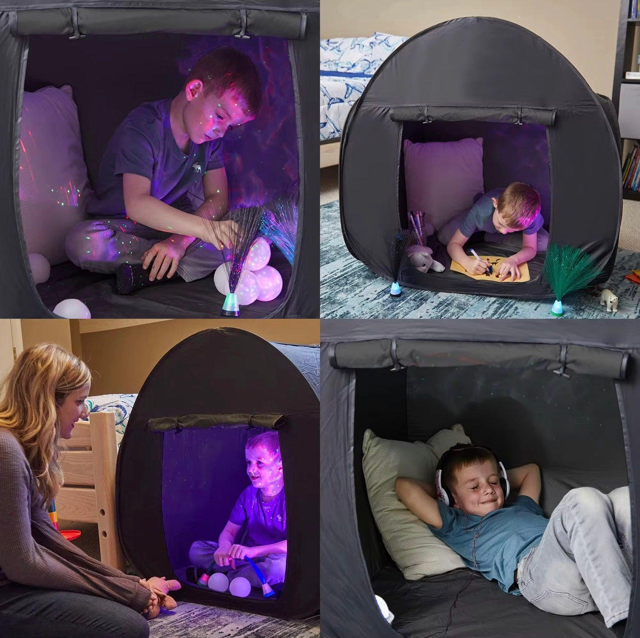PopUp Blackout Sensory Tent