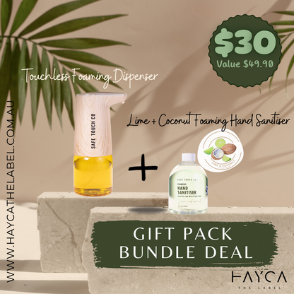 Touchless Foaming Dispenser + Refill *$30 Bundle