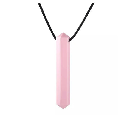Sensory Chew Necklace - Gem Stone