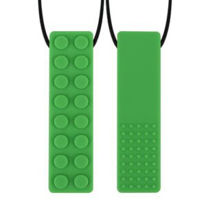 Lego Brick Tactile Sensory Chew Necklace