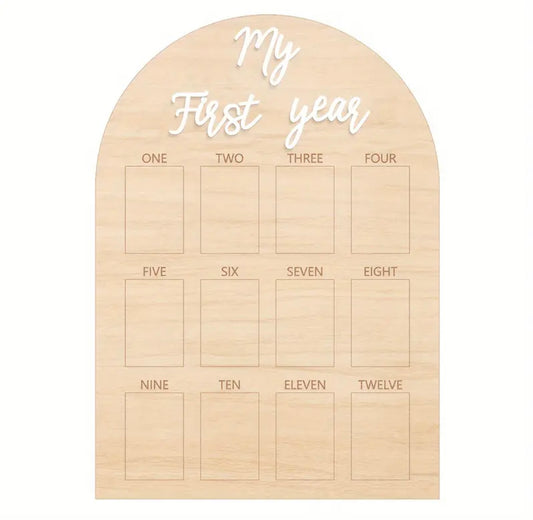 My First Year Photo Board (Table Top Size)