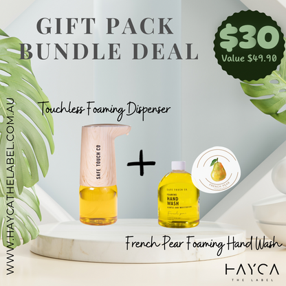 Touchless Foaming Dispenser + Refill *$30 Bundle