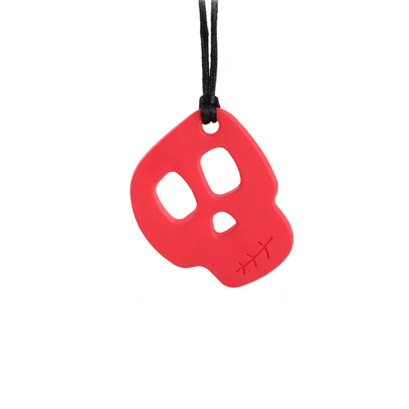 Sensory Chew Necklace - Skull
