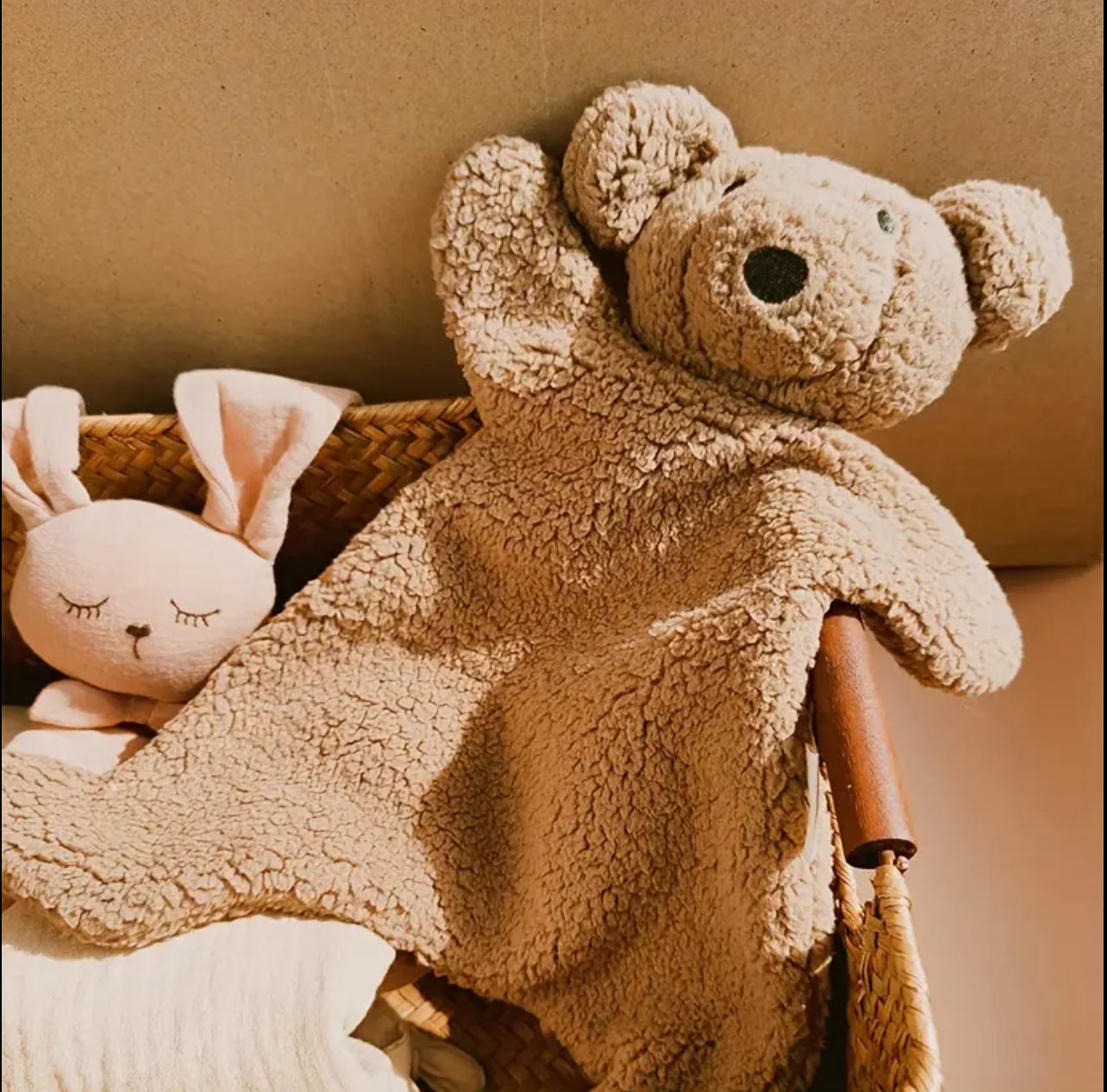 Snuggly Brown Bear Comforter