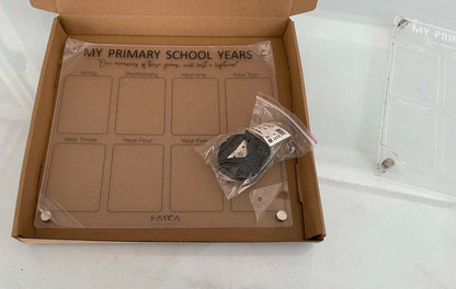 Primary School Years Magnetic Acrylic Board
