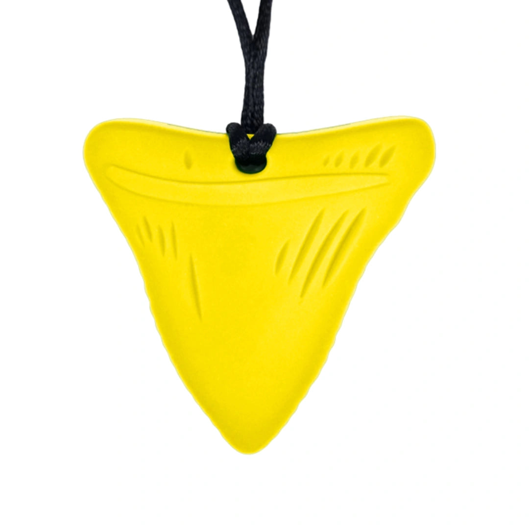 Sensory Chew Necklace - Shark Tooth