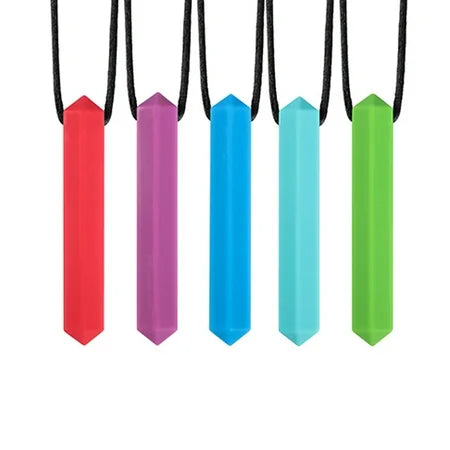 Sensory Chew Necklace - Gem Stone