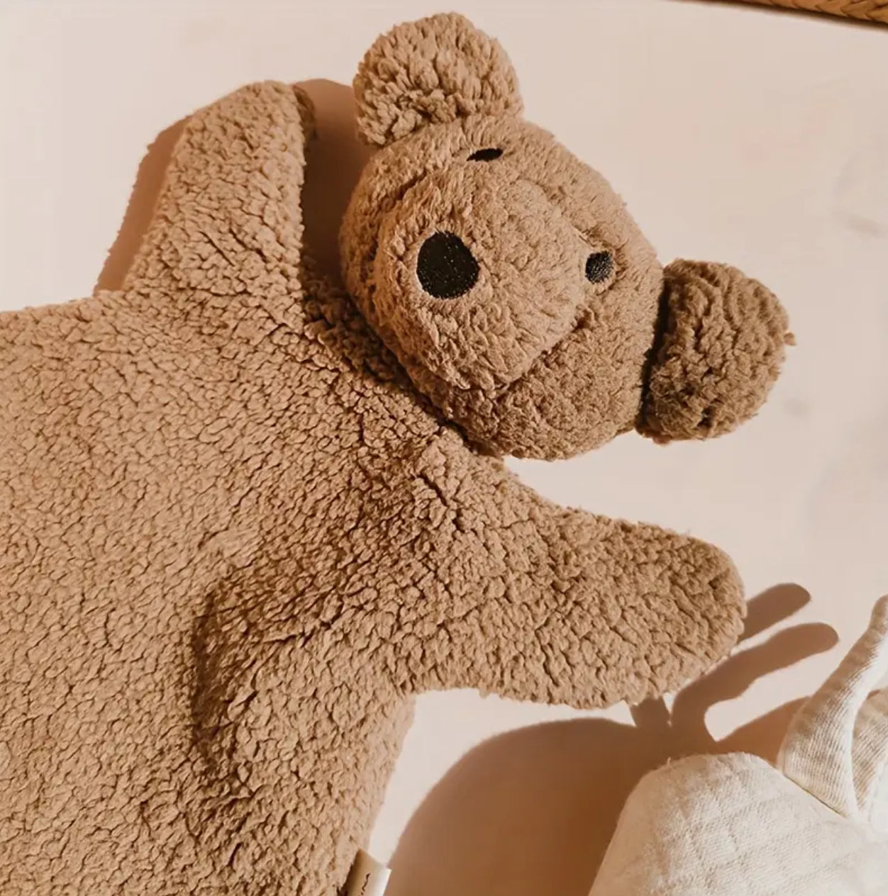Snuggly Brown Bear Comforter