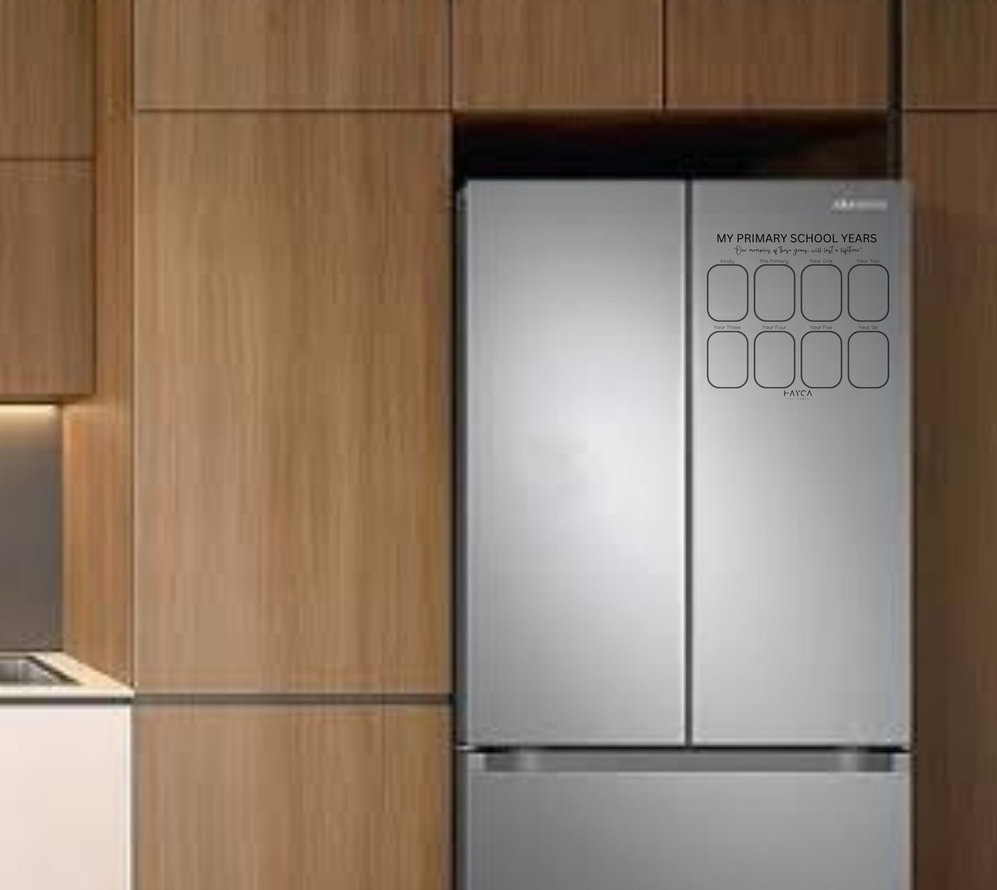 Primary School Years Magnetic Acrylic Board