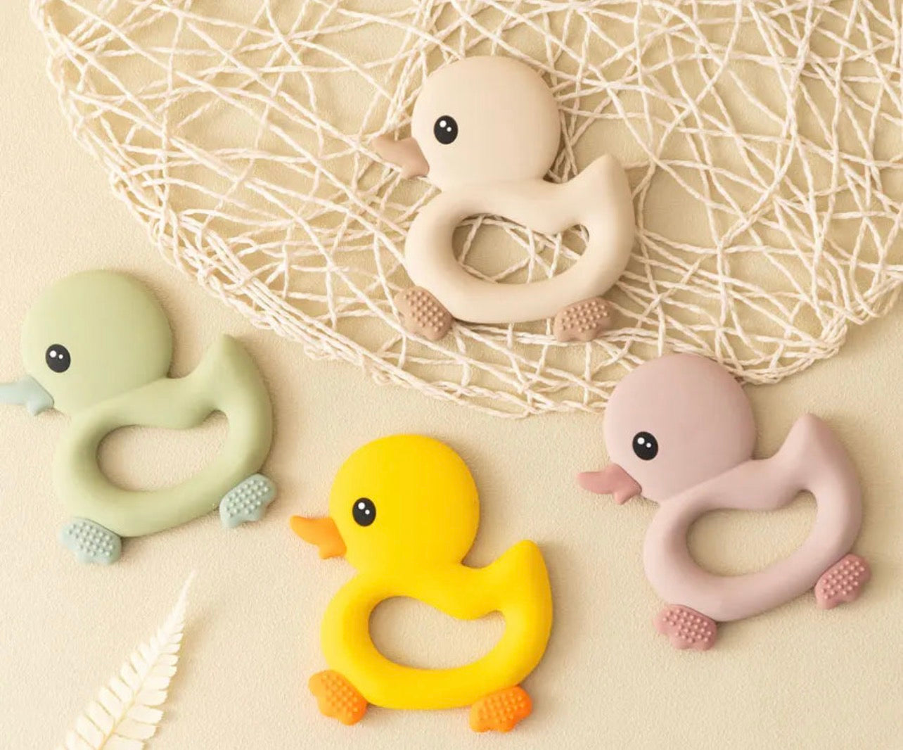 Silicon Duck Teether