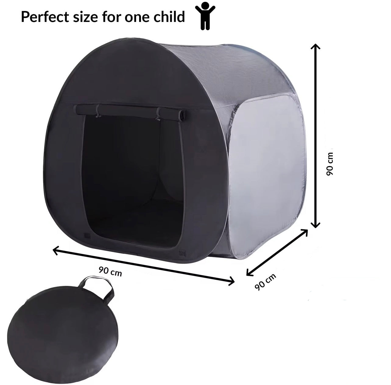PopUp Blackout Sensory Tent