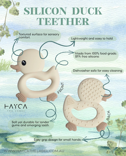 Silicon Duck Teether