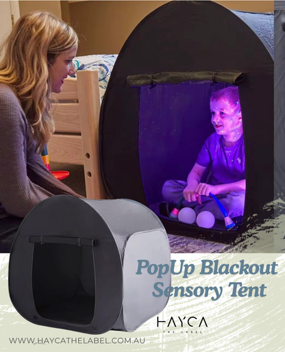 PopUp Blackout Sensory Tent