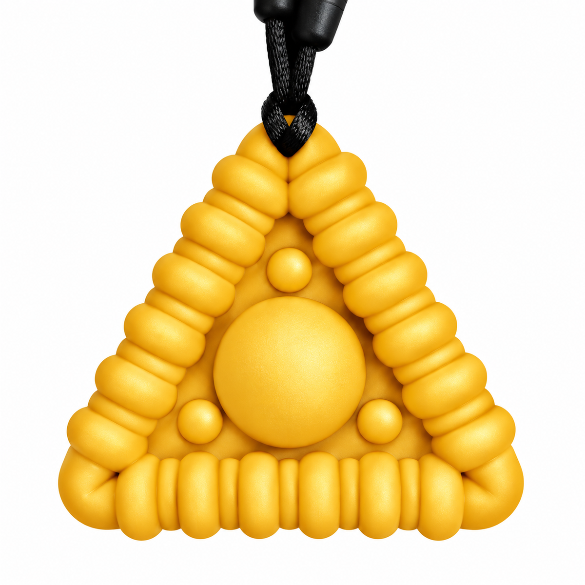 Sensory Chew Necklace - Triangle Pop It