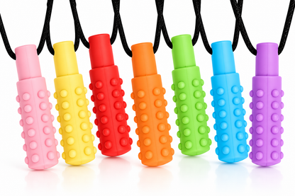 Sensory Chew Necklace - Textured Tube